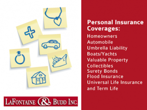 Personal and Home Insurance Basking Ridge NJ Photo - LaFontaine & Budd, Inc.